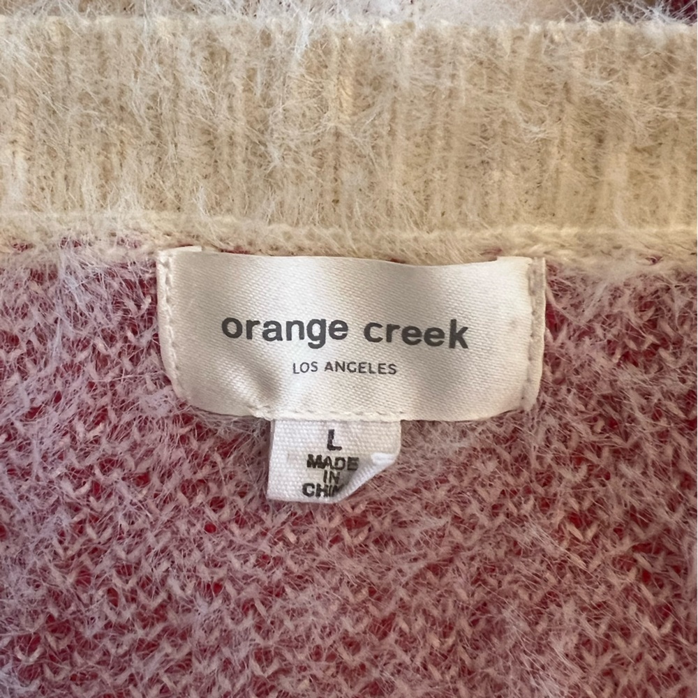 EUC Orange Creek Los Angeles Sweater Size Large - Picture 4 of 5